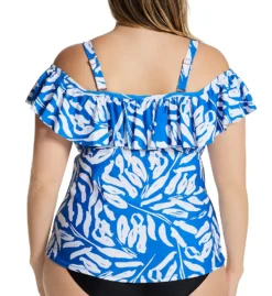 Raisins Curve Plus Size Solomon Sea Tortuga Tankini Swim Top G841223 -Pour Moi Bikinis Shop raisins curve raic01 g841223 bs