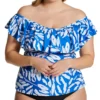 Raisins Curve Plus Size Solomon Sea Tortuga Tankini Swim Top G841223 -Pour Moi Bikinis Shop raisins curve raic01 g841223 gs
