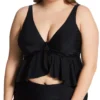 Raisins Curve Plus Size Atlantic Solids Topanga Bra Swim Top J840047