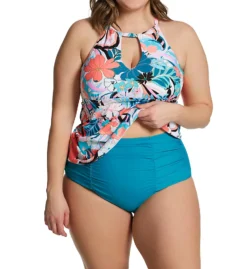 Raisins Curve Plus Size Atlantic Solids Costa Swim Bottom J840061 -Pour Moi Bikinis Shop raisins curve raic01 j840061 cs4