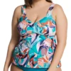 Raisins Curve Plus Size Korakia Rimini Tankini Swim Top J840613 -Pour Moi Bikinis Shop raisins curve raic01 j840613 gs