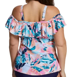 Raisins Curve Plus Size Miami Nights Tortuga Tankini Swim Top J841223 -Pour Moi Bikinis Shop raisins curve raic01 j841223 bs