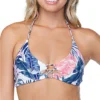 Raisins Not So Bora Bora Costa Reversible Bra Swim Top E710890