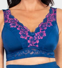 Rhonda Shear Pin Up Lace Leisure Bra With Removable Pads 672BP