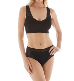 Rhonda Shear Striped Mesh Leisure Bra 9404 -Pour Moi Bikinis Shop rhonda shear rhon01 9404 cs2