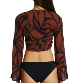Sanctuary Abstract Animal Knot Front Top Cover Up A23804 -Pour Moi Bikinis Shop sanctuary san01 a23804 bs