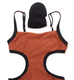 Sanctuary Snake Bite Mod Square Neck Monokini Swimsuit B23225 -Pour Moi Bikinis Shop sanctuary san01 b23225 cs6