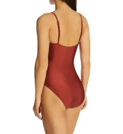 Sanctuary Glistening In Sun Solids Cutout One Pc Swimsuit GL23244 -Pour Moi Bikinis Shop sanctuary san01 gl23244 bs