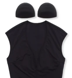 Sanctuary Refresh Rib Cap Sleeve Mio One Piece Swimsuit R23223 -Pour Moi Bikinis Shop sanctuary san01 r23223 cs6