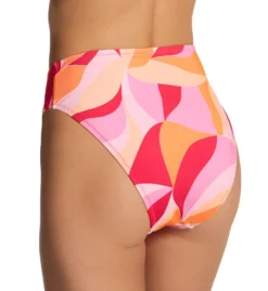 Sanctuary Shell Abstract High Leg High Rise Swim Bottom SA23547 -Pour Moi Bikinis Shop sanctuary san01 sa23547 bs