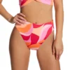 Sanctuary Shell Abstract High Leg High Rise Swim Bottom SA23547 -Pour Moi Bikinis Shop sanctuary san01 sa23547 gs