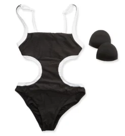 Sanctuary Snake Bite Mod Square Neck Monokini Swimsuit SB22225 -Pour Moi Bikinis Shop sanctuary san01 sb22225 cs6