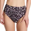 Sanctuary Stay Cool Leopard Banded High Leg/Rise Swim Bottom SC22509 -Pour Moi Bikinis Shop sanctuary san01 sc22509 gs