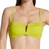 Sanctuary Sandbar Solids V-Wire Bandeau Swim Top SS22120 -Pour Moi Bikinis Shop sanctuary san01 ss22120 gs