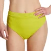 Sanctuary Sandbar Solids Banded High Leg/Rise Swim Bottom SS22509 -Pour Moi Bikinis Shop sanctuary san01 ss22509 gs