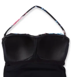 Seafolly Winter Garden C/D Cup Bandeau One Piece Swimsuit 10824WG -Pour Moi Bikinis Shop seafolly seaf01 10824wg cs2