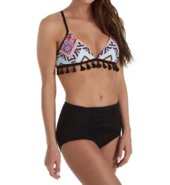 Seafolly Sahara Nights Tassel Trim Bralette Swim Top 30727SN -Pour Moi Bikinis Shop seafolly seaf01 30727sn cs3