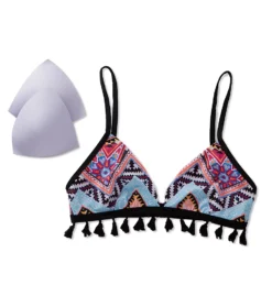 Seafolly Sahara Nights Tassel Trim Bralette Swim Top 30727SN -Pour Moi Bikinis Shop seafolly seaf01 30727sn cs5