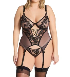 Seven 'til Midnight Love Scene Two Piece Bustier Set 11284 -Pour Moi Bikinis Shop seven til midnight stm01 11284 cs5