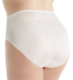 Shadowline Plus Size Nylon Hi-Leg Brief Panty 17842P -Pour Moi Bikinis Shop shadowline shdw01 17842p bs