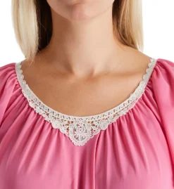 Shadowline Cameo Nylon Tricot Short Sleeve 40 Inch Waltz Gown 36123 -Pour Moi Bikinis Shop shadowline shdw01 36123 cs1