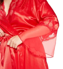 Shirley Of Hollywood Plus Size Chiffon Charmeuse Long Robe X20559 -Pour Moi Bikinis Shop shirley of hollywood shir01 x20559 cs2