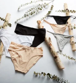 Skin Organic Pima Cotton Boyshort Panty - 3 Pack OJB3R -Pour Moi Bikinis Shop skin skn01 ojb3r cs3