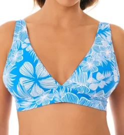 Skinny Dippers Kaanapali Smoothie Wide Shoulder Swim Top 6529176