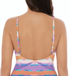 Skinny Dippers Prisma Shape Shifter V-Neck One Piece Swimsuit 6533365 -Pour Moi Bikinis Shop skinny dippers skdp01 6533365 cs1