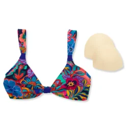 Skinny Dippers Tapestry Soomi Tab Front Bralette Swim Top 6540340 -Pour Moi Bikinis Shop skinny dippers skdp01 6540340 cs6