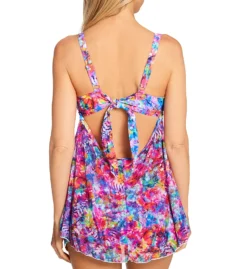 Smart And Sexy Full Busted Ruffle Twist Bandeau Tankini Swim Top SA623 -Pour Moi Bikinis Shop smart and sexy ssxy01 sa623 bs