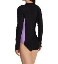 Speedo Active Zip Front Long Sleeve Swim Paddle Suit 7734350 -Pour Moi Bikinis Shop speedo spdo01 7734350 bs