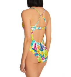 Sunsets Tropical Adventure Tide Pool One Piece Swimsuit 129TA -Pour Moi Bikinis Shop sunsets suns01 129ta cs1