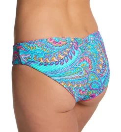 Sunsets Paisley Pop Alana Reversible Hipster Swim Bottom 19BPOP -Pour Moi Bikinis Shop sunsets suns01 19bpop bs