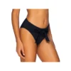 Sunsets Black Tessa Tie High Rise Swim Bottom 29B