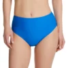 Sunsets Electric Blue High Road Swim Bottom 30BEB -Pour Moi Bikinis Shop sunsets suns01 30beb gs