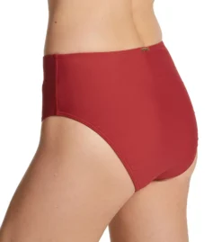 Sunsets Tuscan Red High Road Swim Bottom 30BTR -Pour Moi Bikinis Shop sunsets suns01 30btr bs