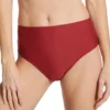 Sunsets Tuscan Red High Road Swim Bottom 30BTR -Pour Moi Bikinis Shop sunsets suns01 30btr gs