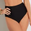 Sunsets Black Hannah High Waist Swim Bottom 33B -Pour Moi Bikinis Shop sunsets suns01 33b gs