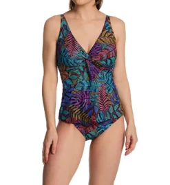 Sunsets Panama Palms Hannah High Waist Swim Bottom 33BPPM -Pour Moi Bikinis Shop sunsets suns01 33bppm cs5