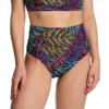 Sunsets Panama Palms Hannah High Waist Swim Bottom 33BPPM -Pour Moi Bikinis Shop sunsets suns01 33bppm gs