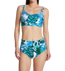 Sunsets Seascape Hannah High Waist Swim Bottom 33BSS -Pour Moi Bikinis Shop sunsets suns01 33bss cs2