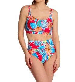 Sunsets Tiger Lily Hannah High Waist Swim Bottom 33BTIG -Pour Moi Bikinis Shop sunsets suns01 33btig cs2