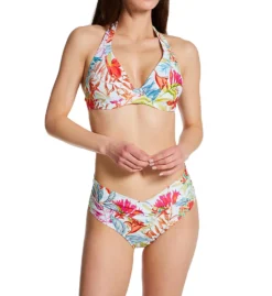 Sunsets Tropical Breeze Muse Halter Swim Top 51TB -Pour Moi Bikinis Shop sunsets suns01 51tb cs1