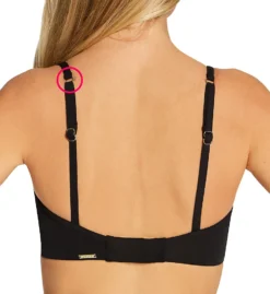 Sunsets Black Crossroads Underwire Swim Top 52 -Pour Moi Bikinis Shop sunsets suns01 52 bs