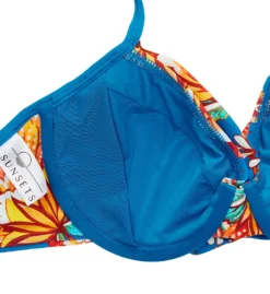 Sunsets Enchanted Crossroads Underwire Swim Top 52E -Pour Moi Bikinis Shop sunsets suns01 52e cs6