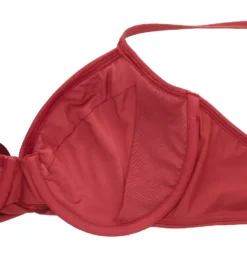 Sunsets Tuscan Red Crossroads Underwire Swim Top 52TR -Pour Moi Bikinis Shop sunsets suns01 52tr cs6