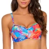 Sunsets Copacabana Iconic Twist Bandeau Swim Top 55CP -Pour Moi Bikinis Shop sunsets suns01 55cp gs