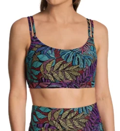 Sunsets Panama Palms Taylor Bralette Swim Top 56PPM