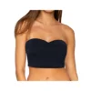 Sunsets Black Waverly Bandeau Swim Top 66T -Pour Moi Bikinis Shop sunsets suns01 66t gs